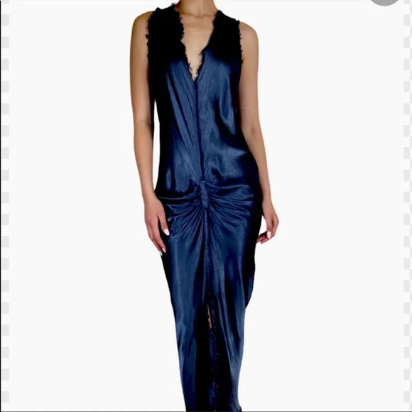 NWT Jaga Murano dress size 2 - navy blue/black pattern - Picture 1 of 9